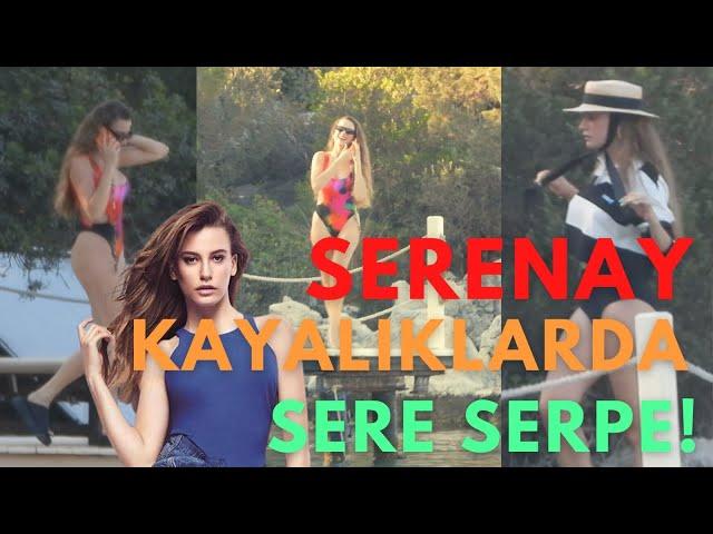 SERENAY SARIKAYA MAYO ÇEKİMİ | SERENAY SARIKAYA BODRUM'DA SERE SERPE!