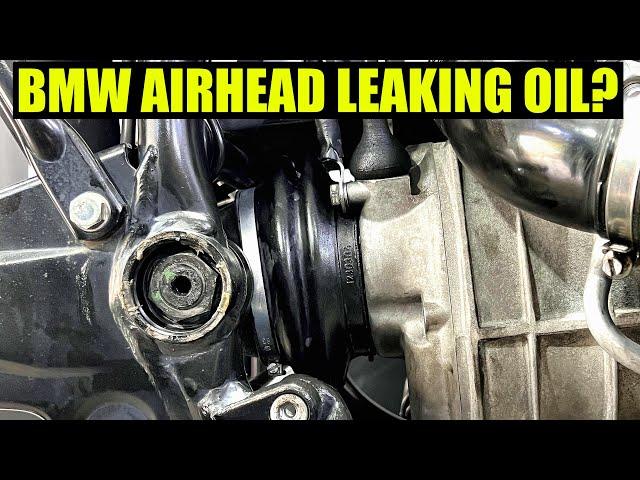 BMW Airhead Rear End Oil Leak!