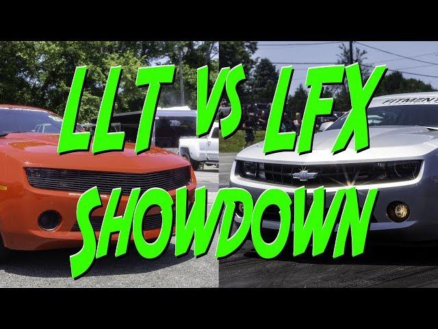 LFX vs LLT - V6 Camaro Showdown