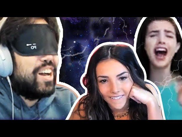 Botez Sisters VS BLINDFOLDED GM Hikaru Nakamura Blitz Match