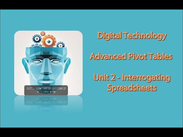 GCSE Digitec U2 - Advanced Pivot Tables (30)