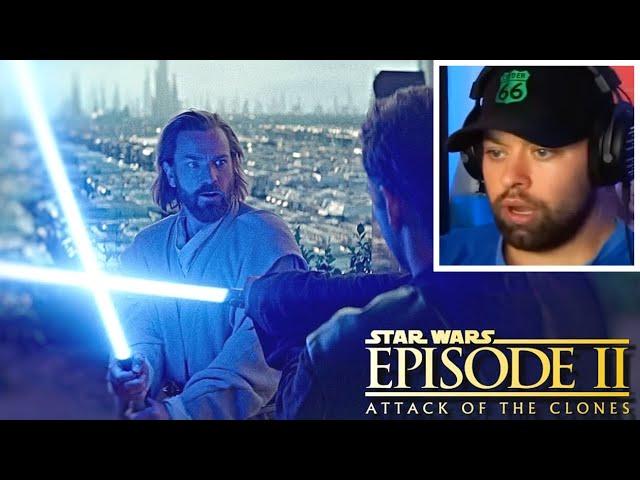 Star Wars Theory REACTS: Kenobi vs Padawan Anakin Skywalker Training Duel