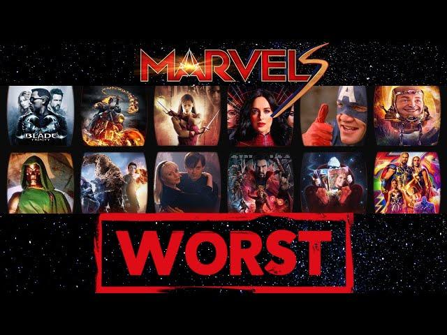 The WORST Marvel Movies!