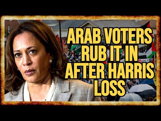 Michigan Arabs Have NO REGRETS  For ABANDONING Harris