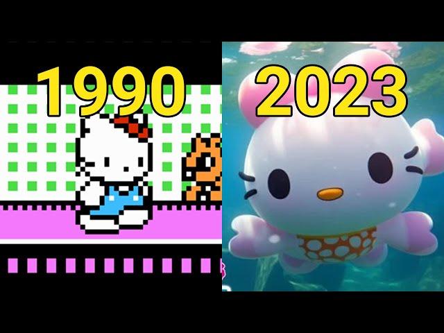 Evolution Of Hello Kitty Games (1990-2023)