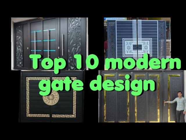 Top 10 modern gate design | ms gate design | latest 2024 design | #gate #design #2024