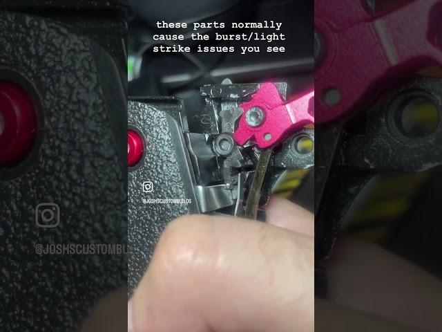 Hi Capa /Sear, Hammer, Disconnector Functionality #airsoft #techtips #shorts #hicapa