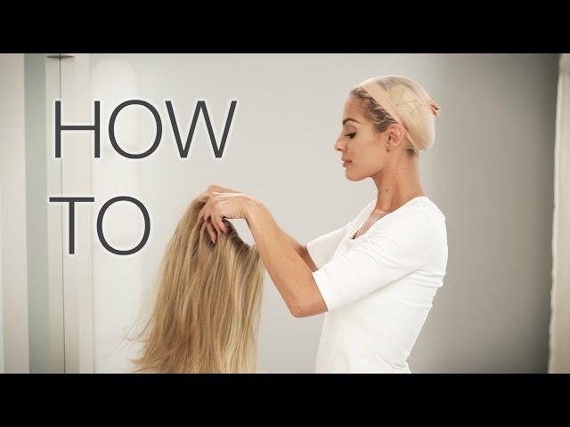 How to Put on a Wig - Its easy, watch video!