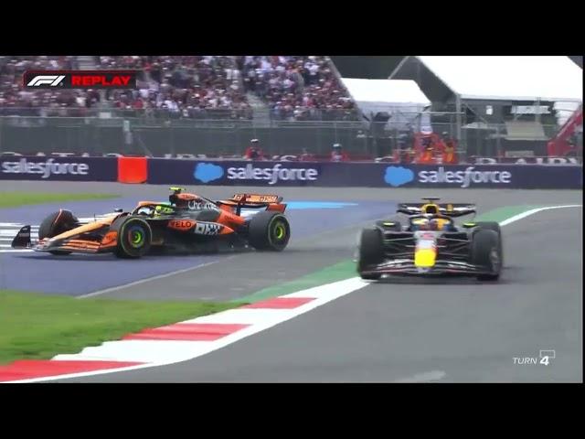 ️Norris and Verstappen Fight️| Mexico GP 2024