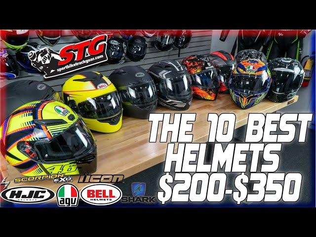 The Best Motorcycle Helmets from $200 to $350! | Sportbike Track Gear