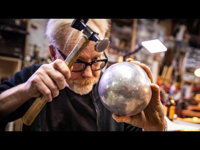 Adam Savage Takes the Aluminum Foil Ball Challenge!