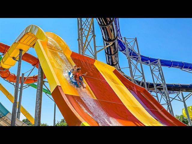 GIGANTIC Waterpark in Hungary!  HungaroSPA Hajdúszoboszló