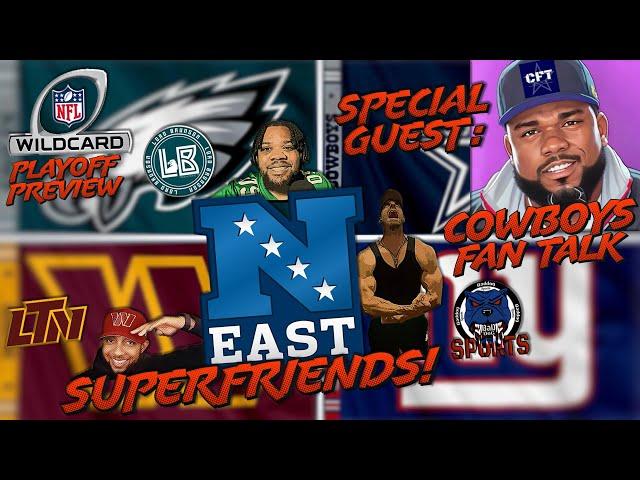 NFC EAST SUPERFRIENDS UNITE! | OFFS Preview + NYG & DAL Fishin' Trip Plans w/ Special Guest: CFT