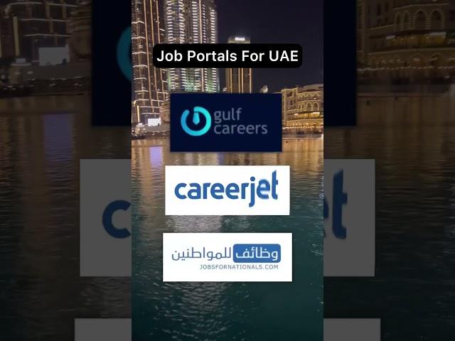 Job Portals For Finding Jobs In UAE