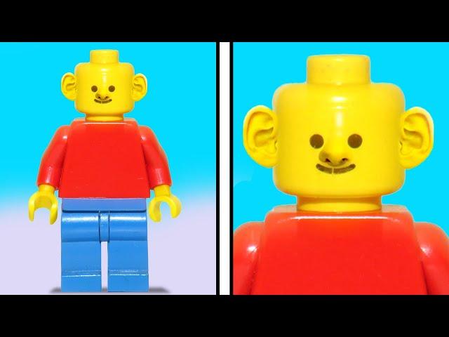 Why 1% LEGO Minifigures Have Noses