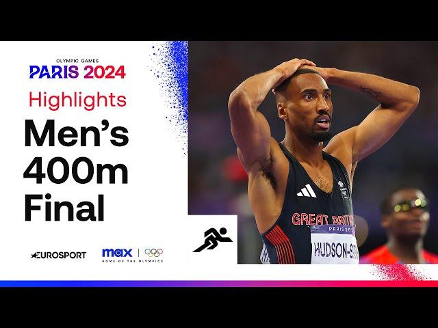 WHAT A FINISH!  | Men's 400m Final Highlights | #Paris2024 #Olympics