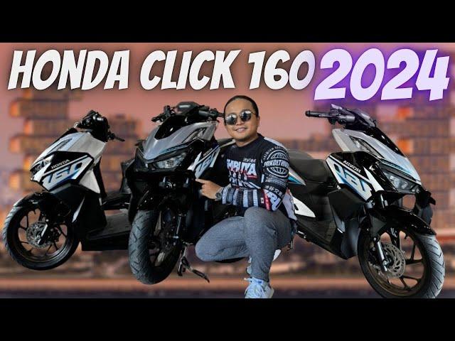 2024 Honda Click 160 Matte Cosmo Silver Metallic