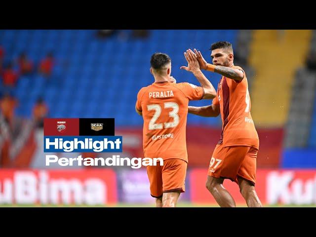 Highlight | Borneo FC Samarinda VS Dewa United FC | Pekan 10