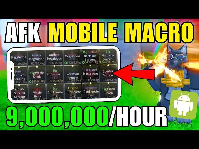 *MOBILE* AUTO AFK FISCH PHONE MACRO ROBLOX! How To MACRO Fisch (2025)