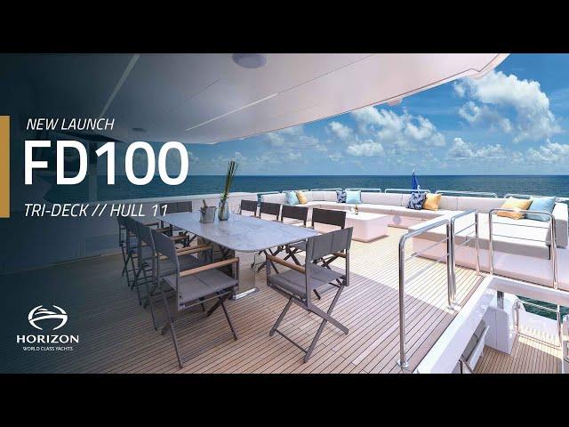 Discover the FD100 Tri-Deck: Oceanic Oasis