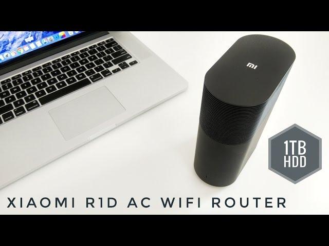 Xiaomi Mi R1D AC WiFi Router 1TB HDD - REVIEW - Great for Kodi users!