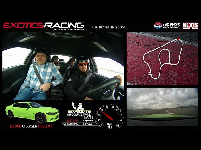 Exotics Racing Las Vegas - Josh Dodge Charger Hellcat