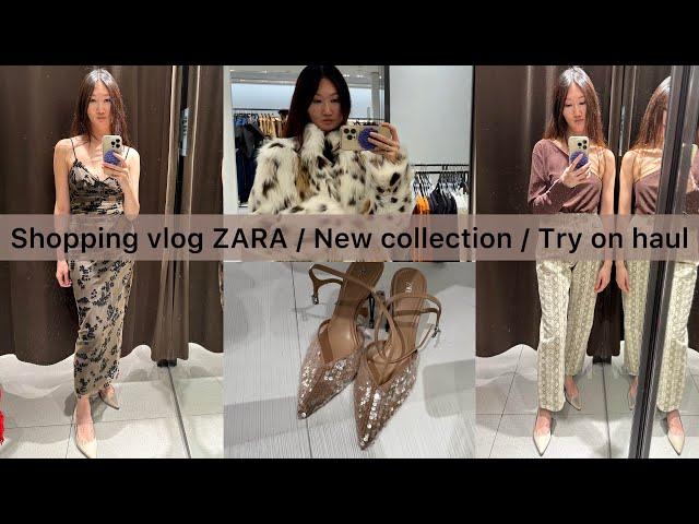 Shopping vlog ZARA / new collection / try on haul / новинки и примерка