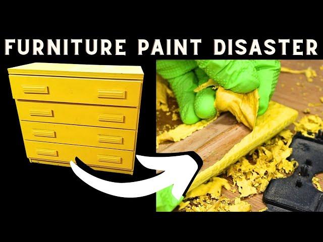 Ep. 69 I found this Horrible PAINTED Dresser and RESTORED IT...