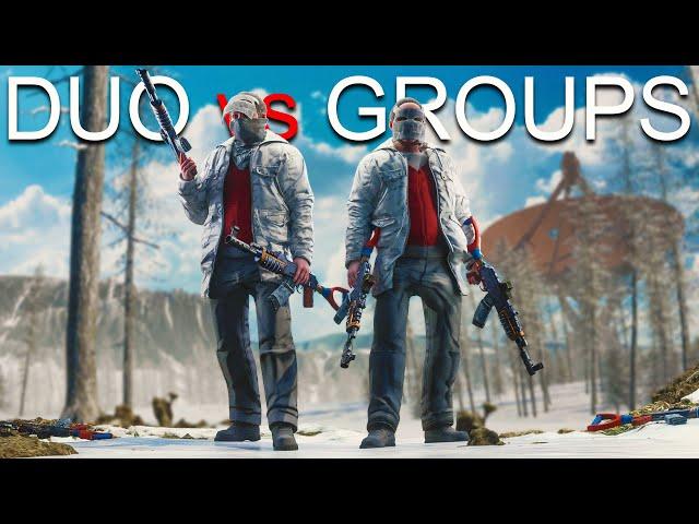 20,000 HOUR DUO vs THE BIGGEST GROUPS in Rust