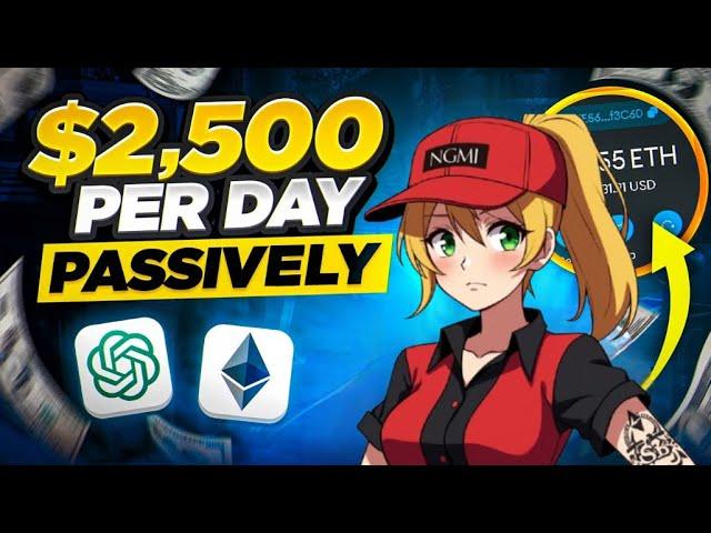 EARN $2,500 Per Day Using ChatGPT Crypto Bot | FULL TUTORIAL 2025