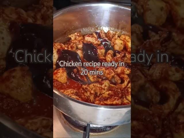 Chicken recipe ready in 20 minutes@akshatasrecipes#chicken#chickenrecipes,full recipe on my channel