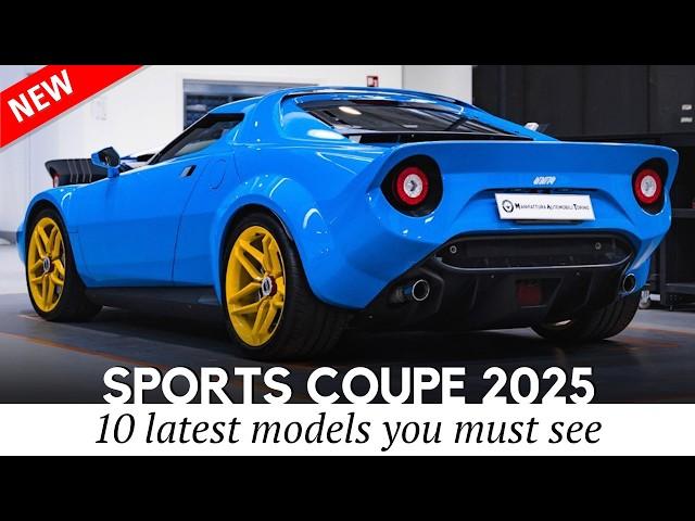 10 Upcoming Sports Coupé Cars for 2025 (feat. Price, Speed, and Technical Info)