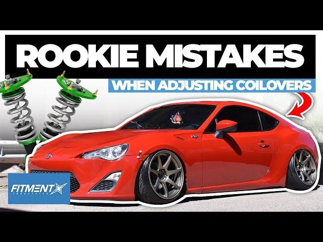 Rookie Mistakes Adjusting Your Coilovers