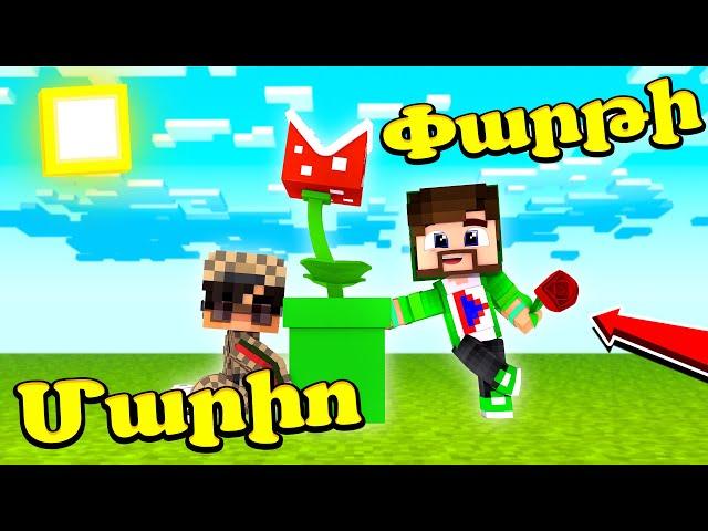 Բարսիկներից ով կրեց կստանա Գիժ ծառ?! Minecraft Hayeren