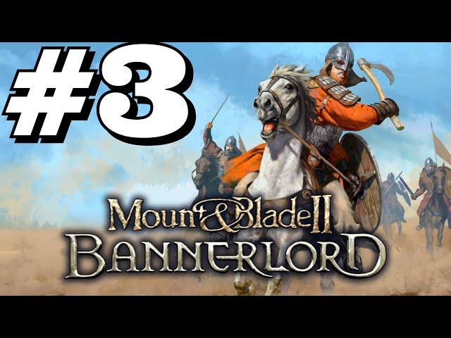 HAYDUTLAR ÜZERİMİZE ÇULLANDI / M&B 2 Bannerlord Türkçe Oynanış - Bölüm 3