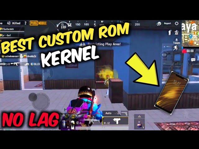 Best Custom Rom And Kernel For Gaming For POCO F1!No Fps Drops or Lag!