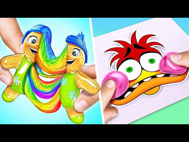 Joy Rainbow Squish!  *Best INSIDE OUT 2 Game Book *