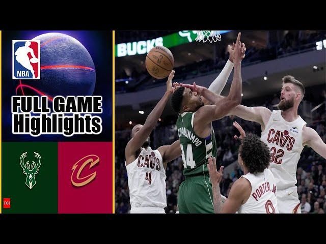 Cleveland Cavaliers Vs Milwaukee Bucks  (TODAY) FULL Game Highlights | NBA Highlights 2024