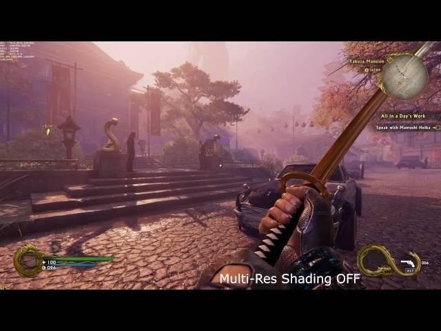 Gtx 980m SHADOW WARRIOR 2 Nvidia Multi-res Shading Differences ASUS G751JY 4K