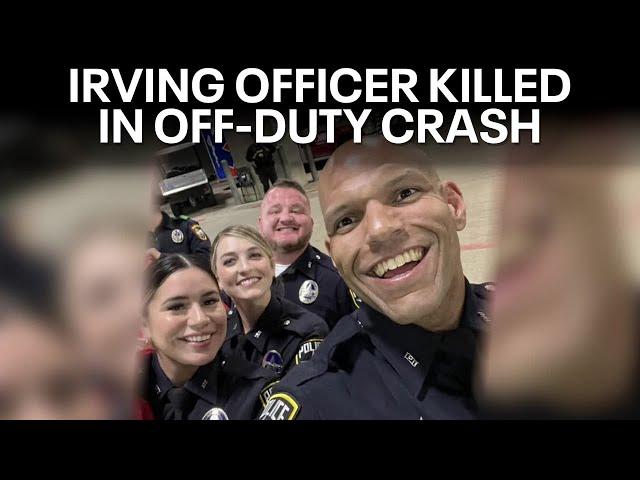 Irving police officer killed in motorcycle crash was 'poster child' for the department, police chief