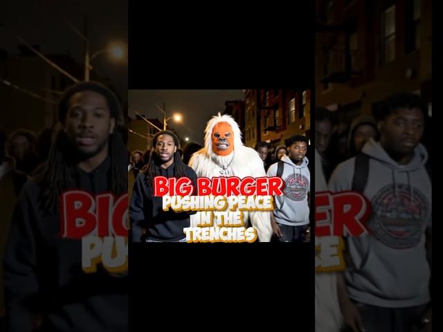 Pushing Peace with Bigfoot: Chicago March for Peace! #bigfoot #chicago #vlog #peace #newshorts #ai