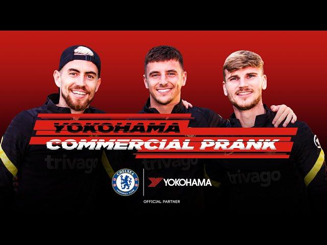 Timo Werner Pranked By Mason Mount and Jorginho For Yokohama Commercial 