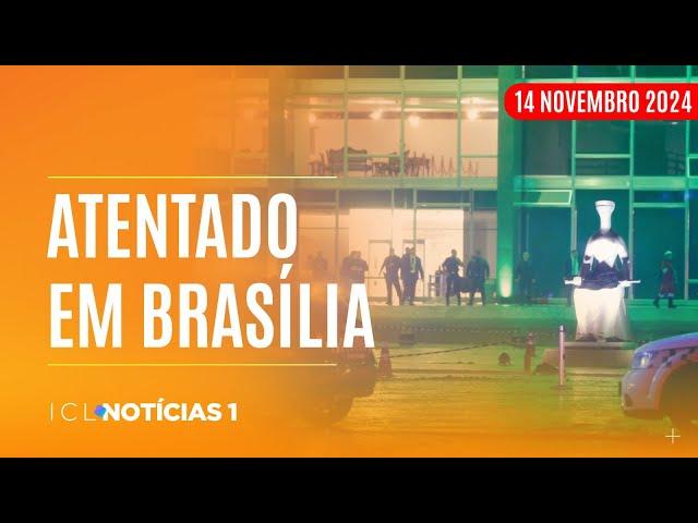 ICL NOTÍCIAS - 14/11/24 - HOMEM EXPLODE BOMBAS EM FRENTE AO STF E MORRE DURANTE AÇÃO