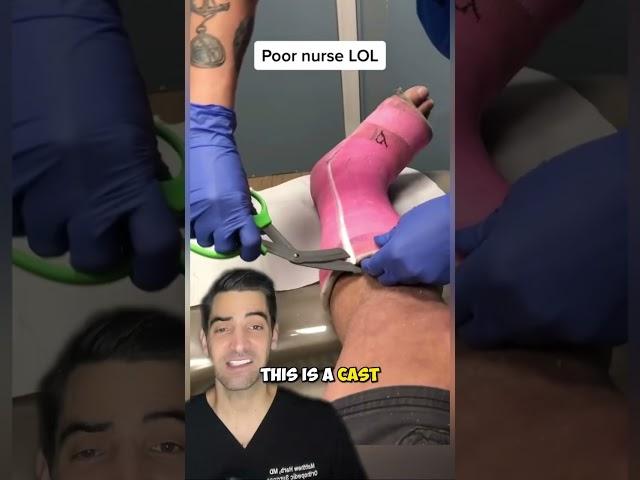 Funny Cast Removal