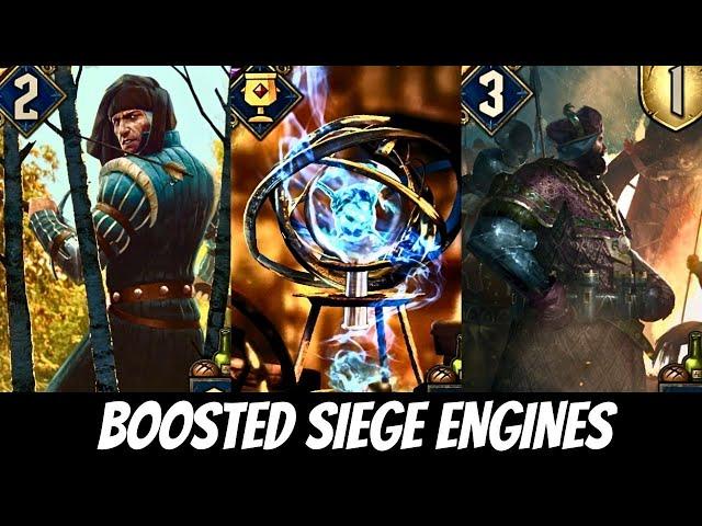 GWENT: Boosted Siege Engines | NR Faction Deck