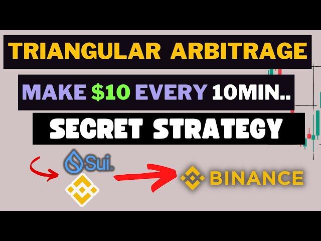 I Made Triangular Arbitrage On Binance So Simple - $10 Every 10Minutes