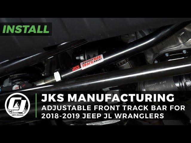 Jeep JL Wrangler Install: JKS Manufacturing Adjustable Front Track Bar