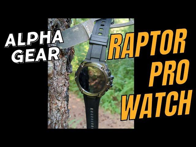 Alpha Gear Raptor Pro Watch! Feature Packed Budget Friendly EDC Watch