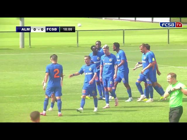 Golurile marcate în Almere City FC - FCSB 1-2!