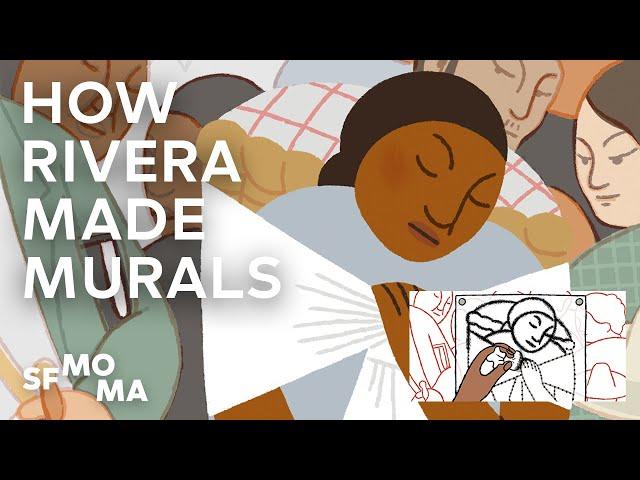 How Diego Rivera Made His Murals | The Traditional Fresco Technique in 4 Steps